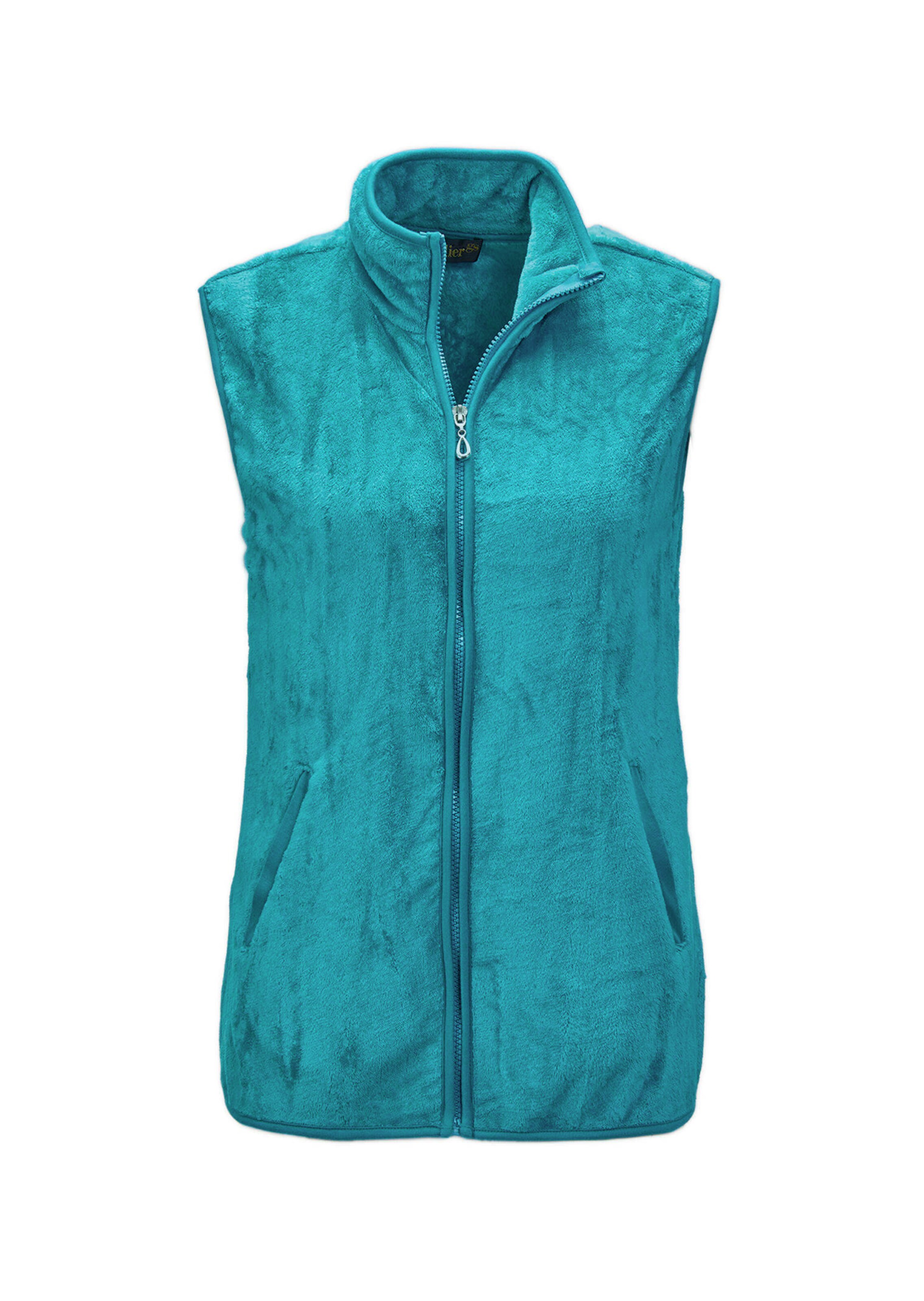 Teddy-Weste aus flauschigen Fleece