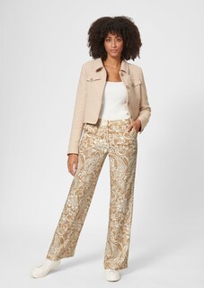 Weite Hose mit Paisley-Muster thumbnail 3