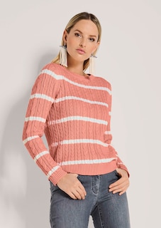 Strickpullover mit Zopfmuster thumbnail 4