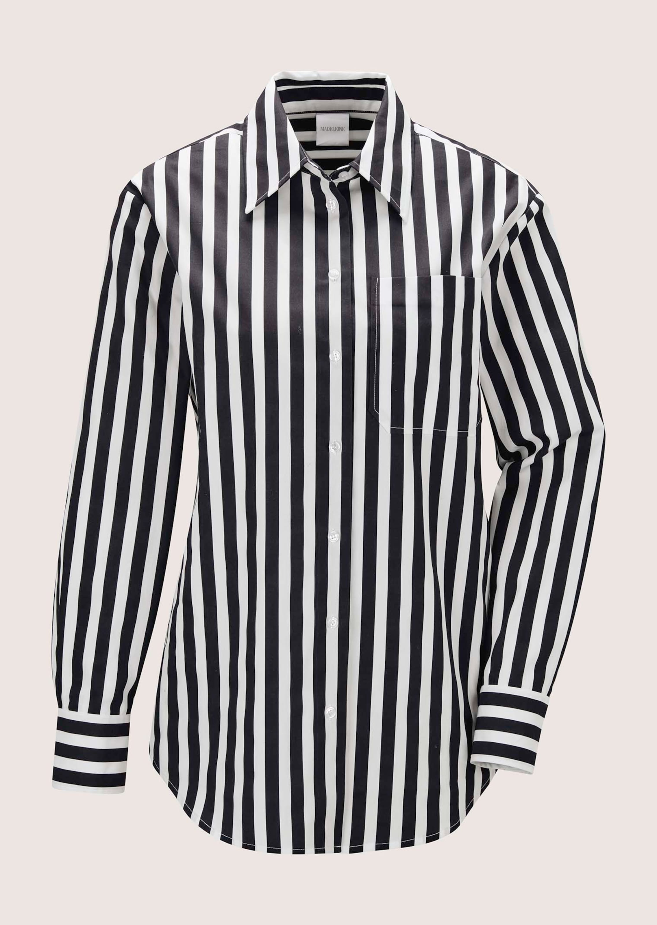 Katoenen blouse met strepen
