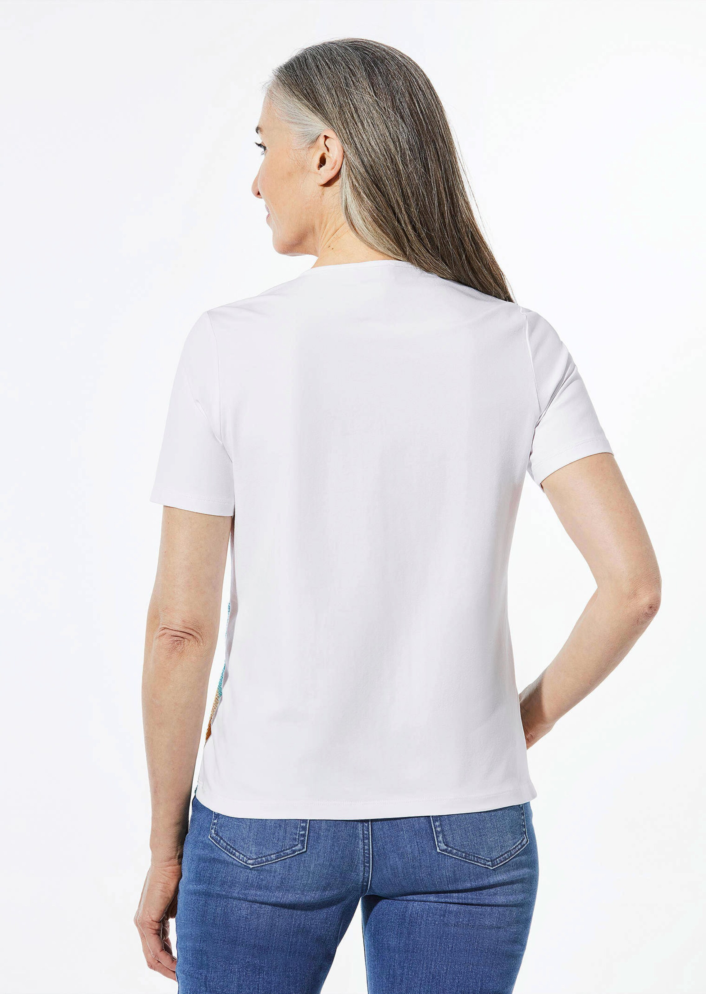 T-shirt avec encolure arrondie thumbnail 3