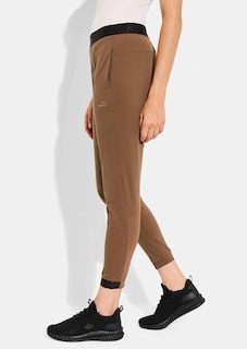 Licht glanzende vrijetijdsbroek thumbnail 3