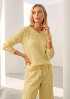 Pull en cachemire avec encolure bateau thumbnail 1