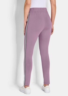 Leggings with galon stripes in a double pack thumbnail 3