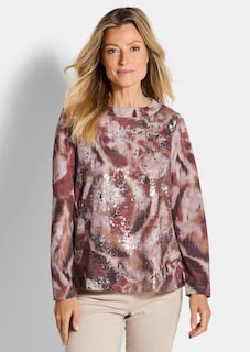 Sweat-shirt au bel aspect métallisé thumbnail 1