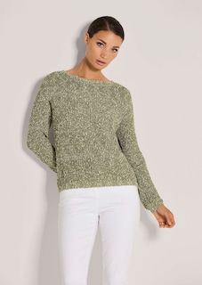 Legerer Rundhals-Pullover thumbnail 2