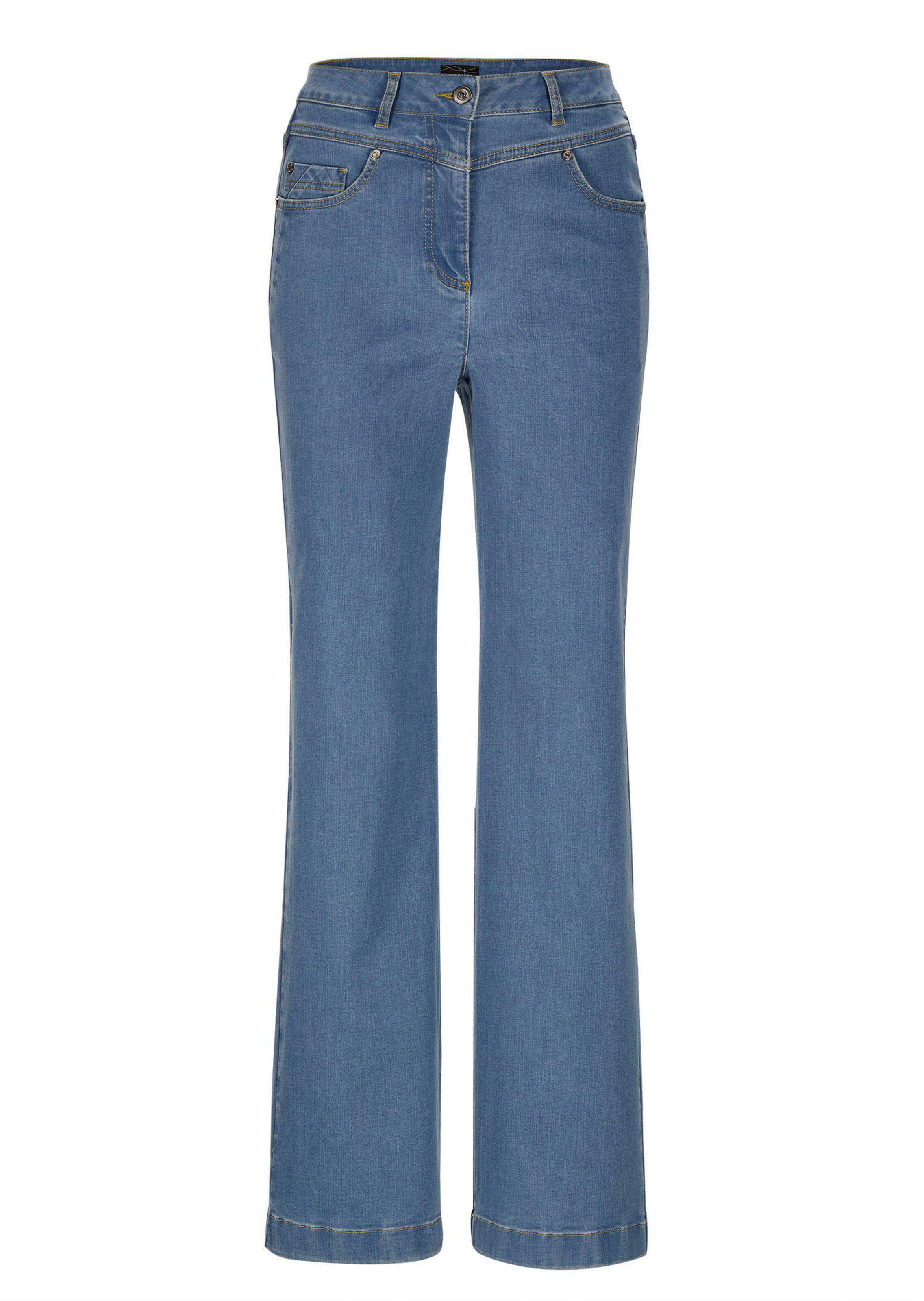 Weite Jeans VERA mit Formbund thumbnail 6