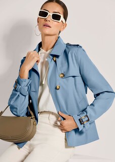 Korte jas in trench-stijl thumbnail 5