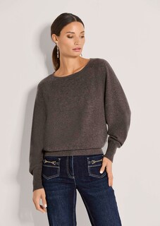 Kaschmirpullover mit Fledermausärmeln thumbnail 2