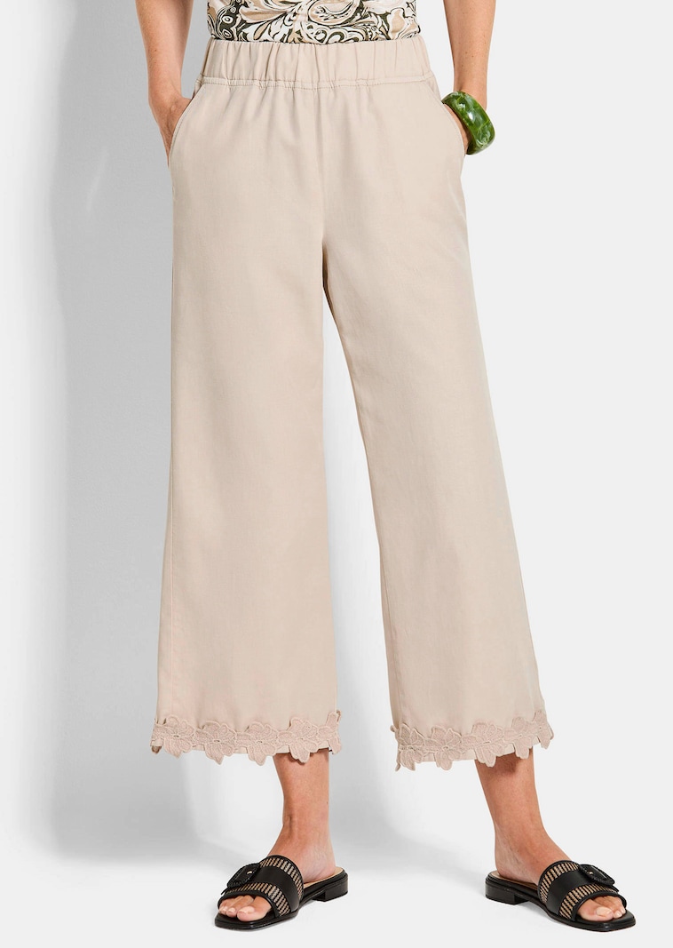 Culotte VERA mit Spitzenbordüre