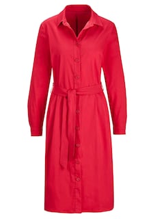 Hemdblusenkleid mit Bindegürtel thumbnail 6