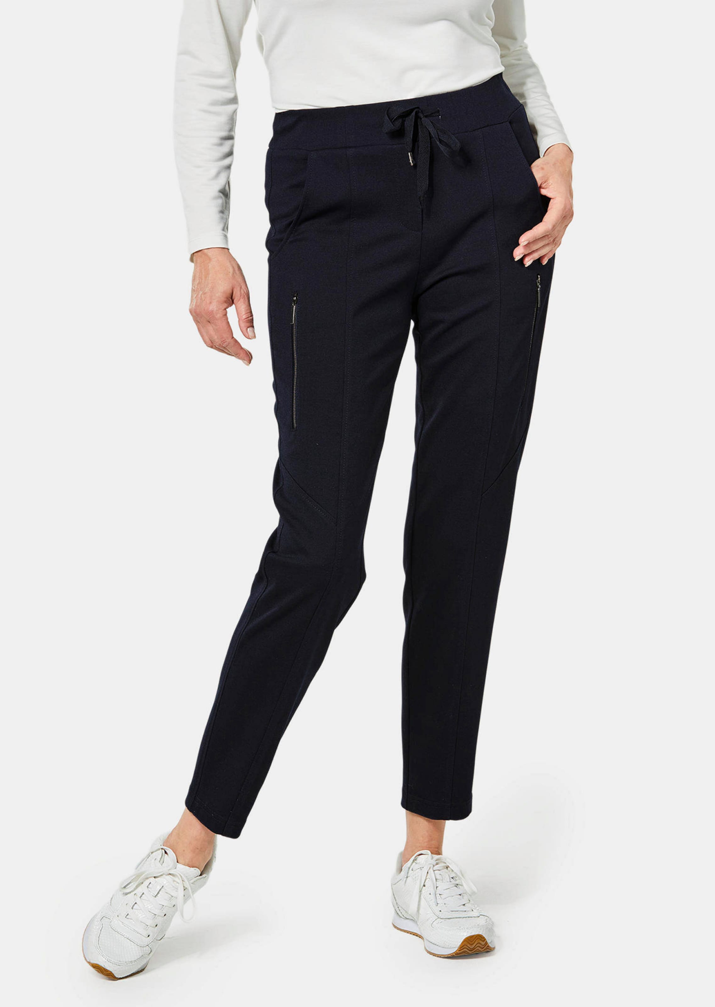 Joggers-housut vetoketjutaskuin