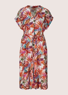 Robe d'été avec imprimé palmier thumbnail 7