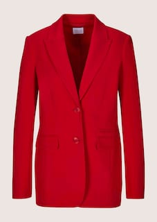 Blazer mit Reverskragen in leicht verlängerter Form thumbnail 7