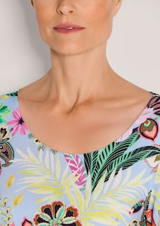 Blouse agrémentée d’un motif de grosses fleurs thumbnail 5