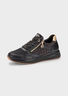 Sneaker mit goldfarbenem Reißverschluss thumbnail 5
