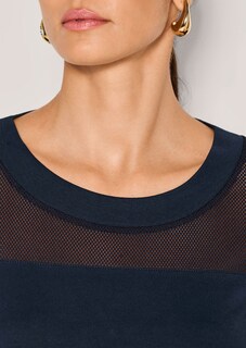 Shirt mit Netz-Einsätzen thumbnail 6
