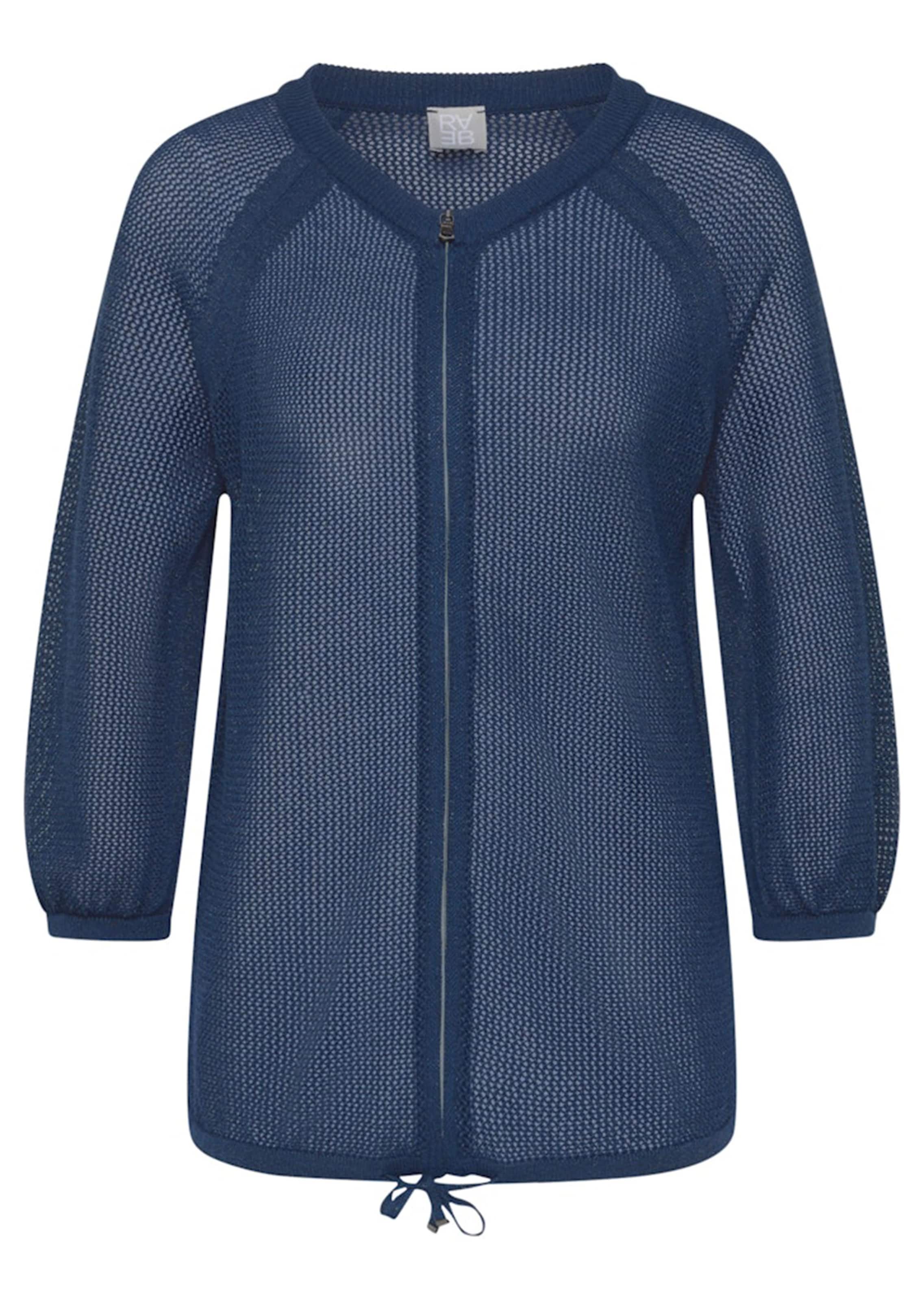 Transparente Strickjacke mit Glanzgarn