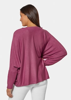 Two-in-One-Strick aus Jacke und Pullover thumbnail 4