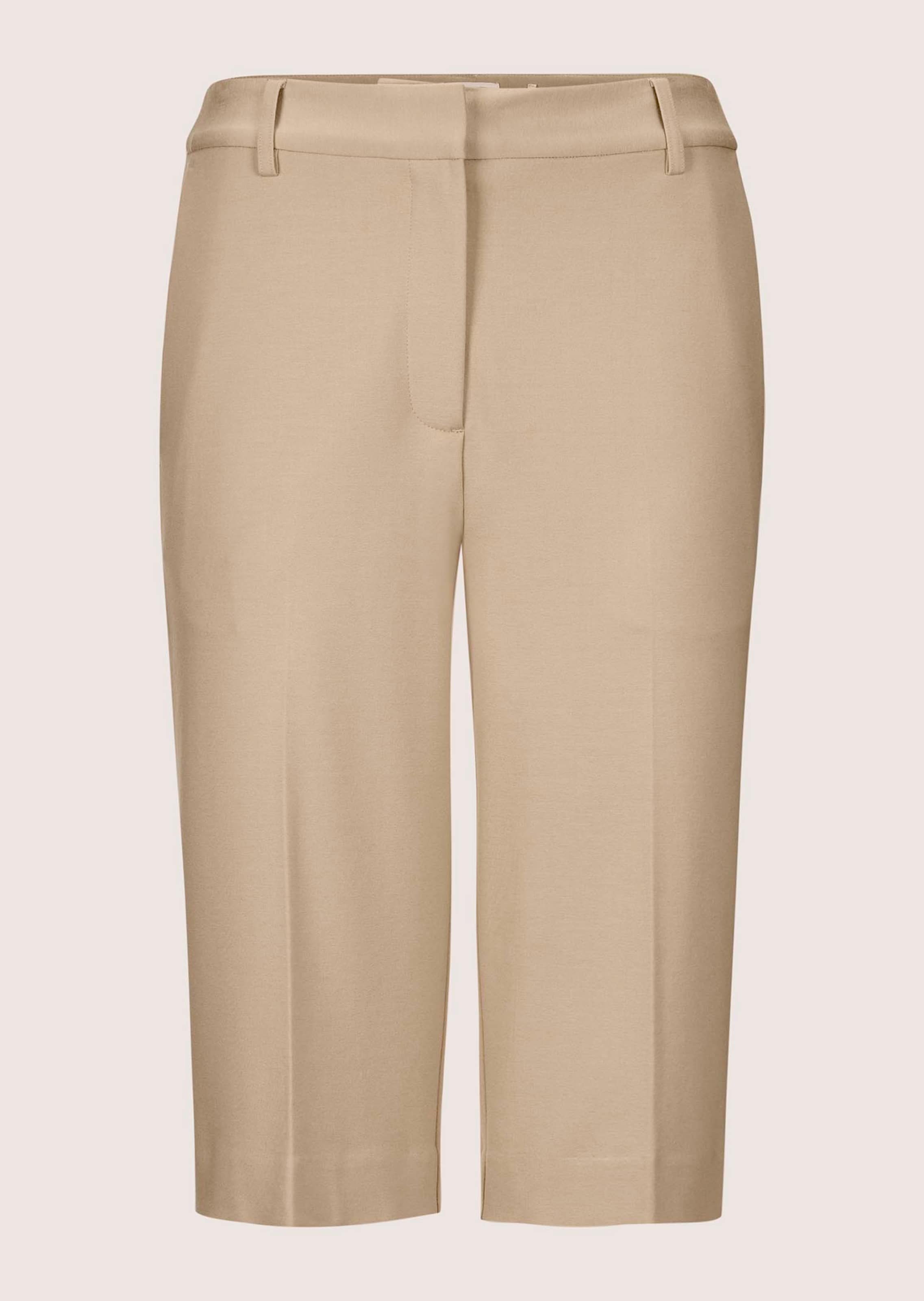 Elegante Jersey-Bermuda mit Stretch