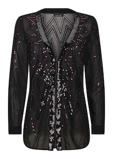 Chiffon-Jäckchen mit Pailletten thumbnail 6