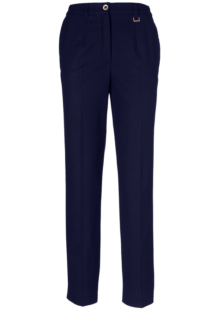 Broek LOUISA met gestreken vouwen