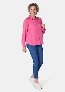Hemdbluse mit durchgehender Knopfleiste thumbnail 2