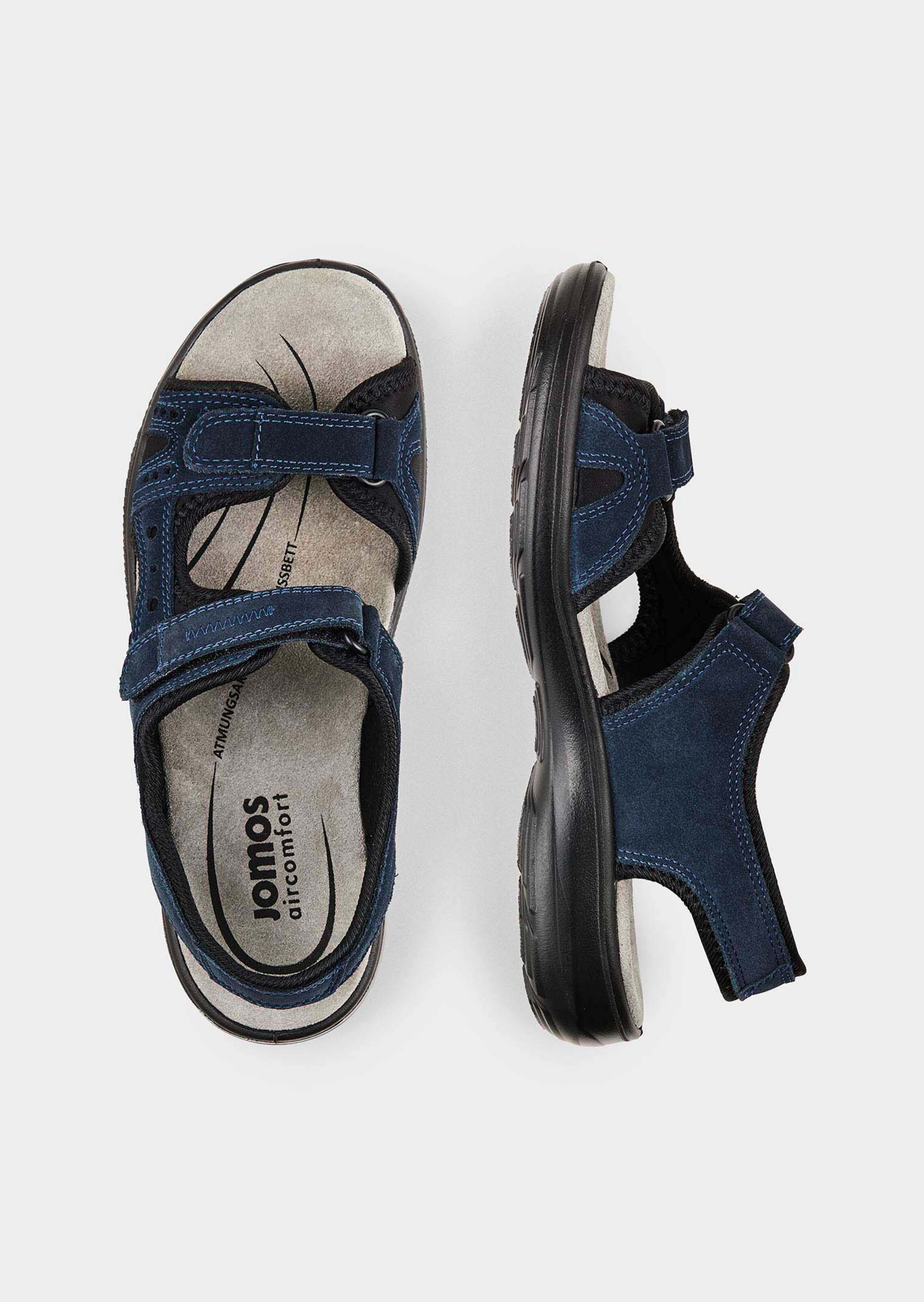 Leder-Sandalen mit Klettverschluss thumbnail 2