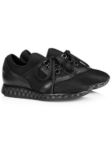 Sneaker aus Leder und Mesh thumbnail 2