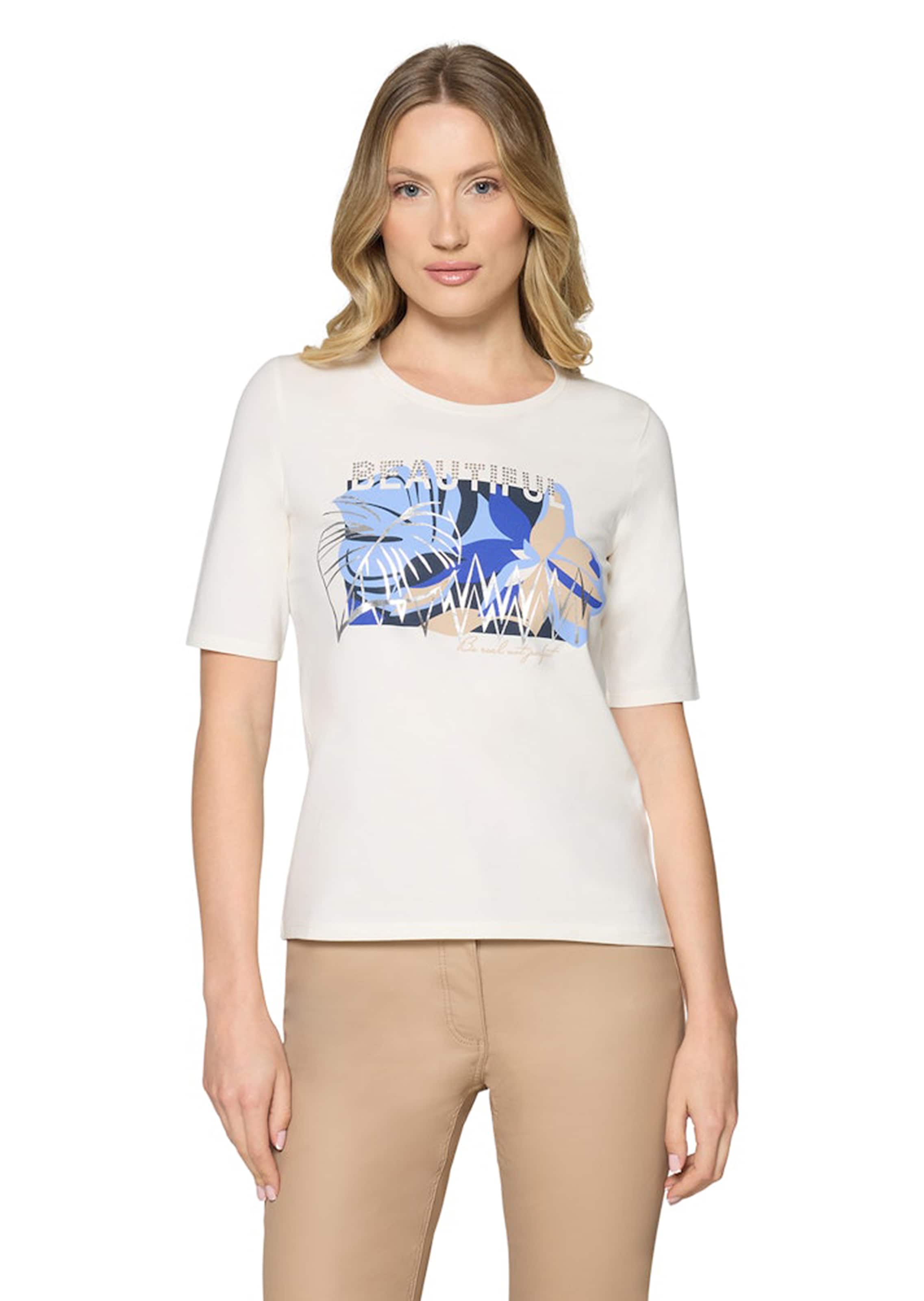 Jersey-Shirt mit Frontmotiv