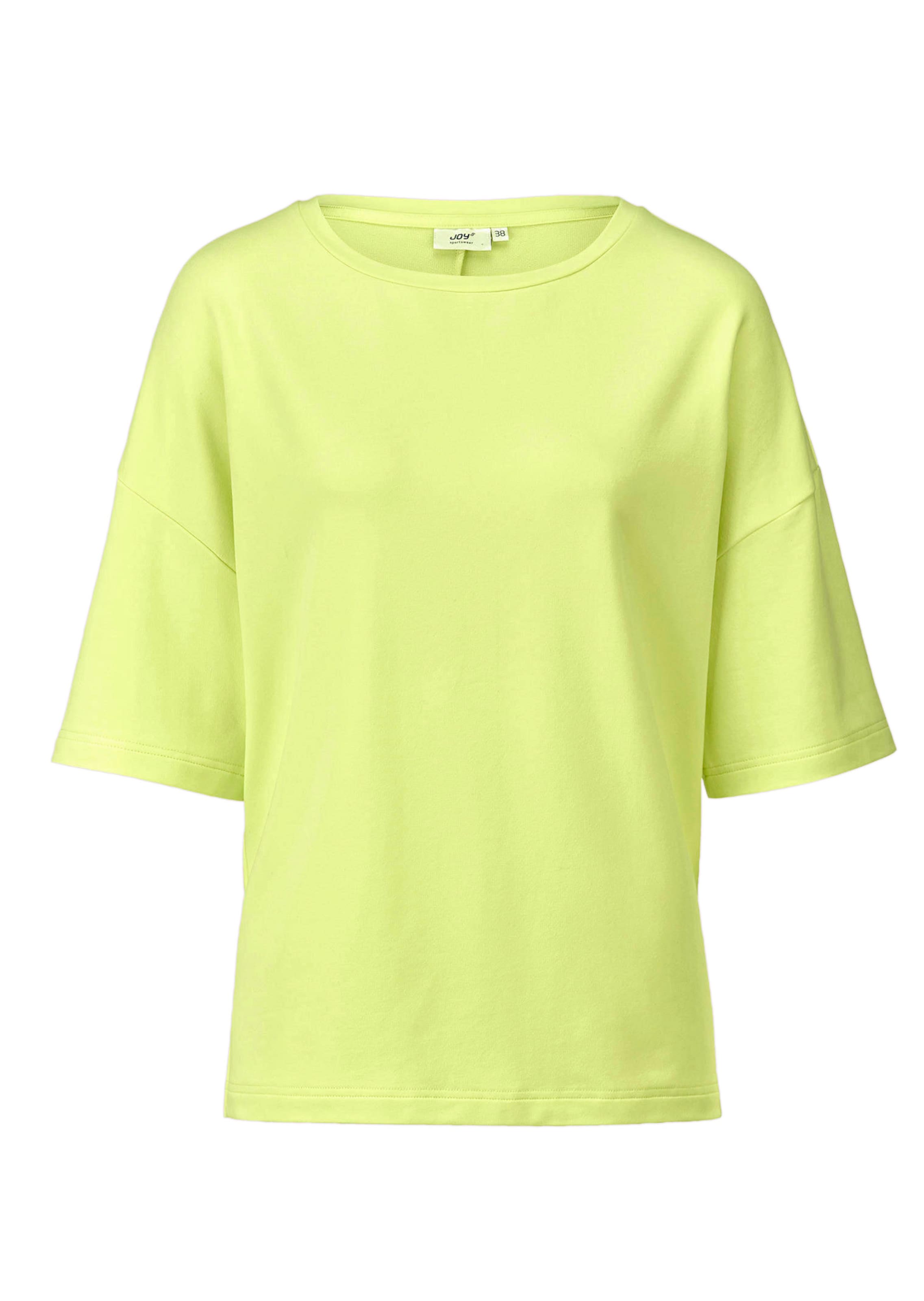 Sweatshirt met rechte zoom