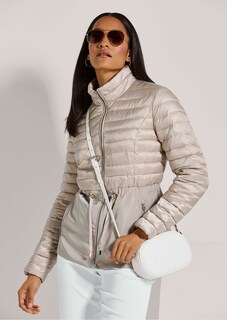 Stehkragen-Jacke im Material-Mix thumbnail 5