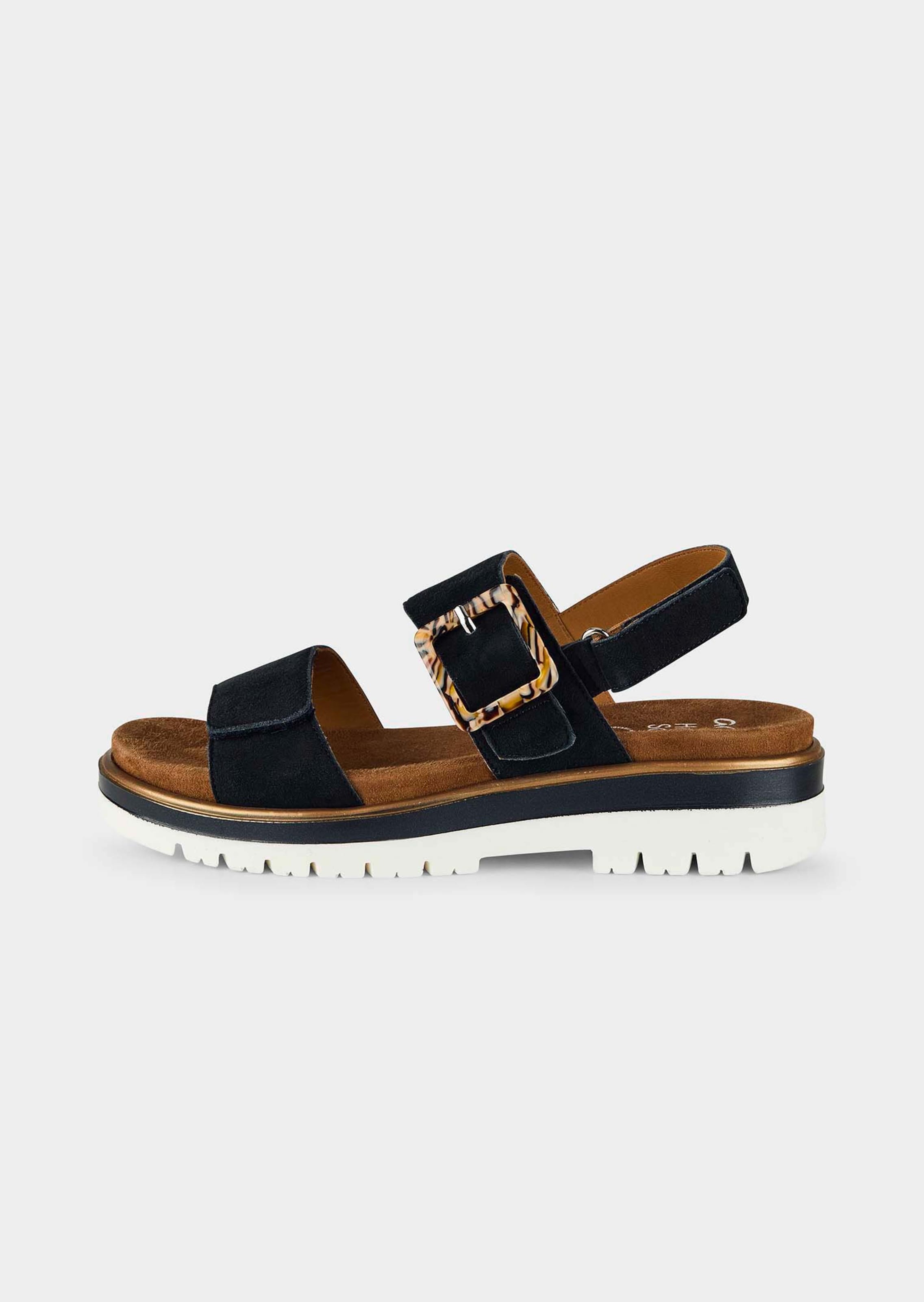 Sandalen mit dekorativer Zierschließe