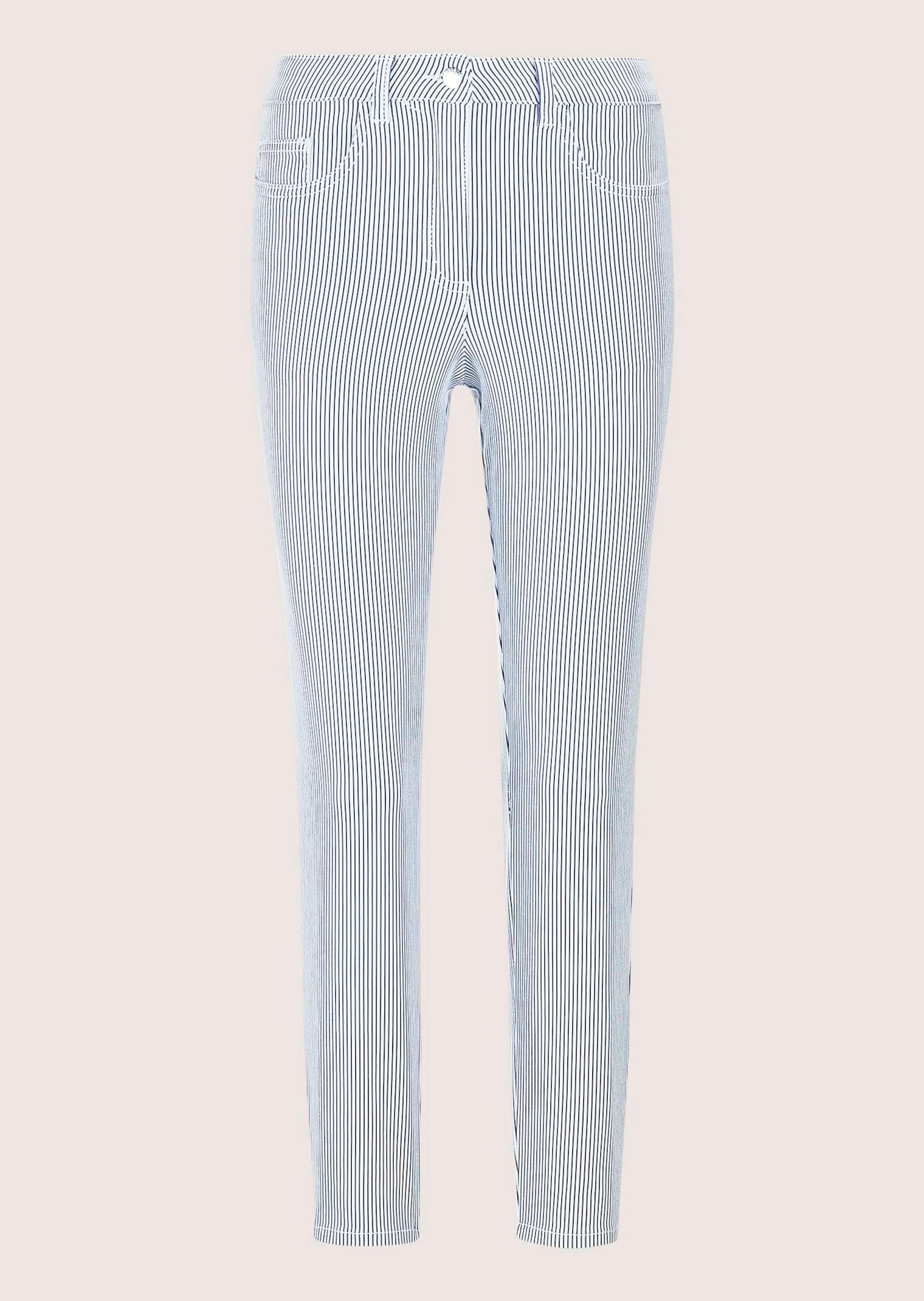 Fine-striped jeans thumbnail 7