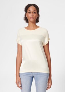 Satinshirt mit kurzen Ärmeln thumbnail 2