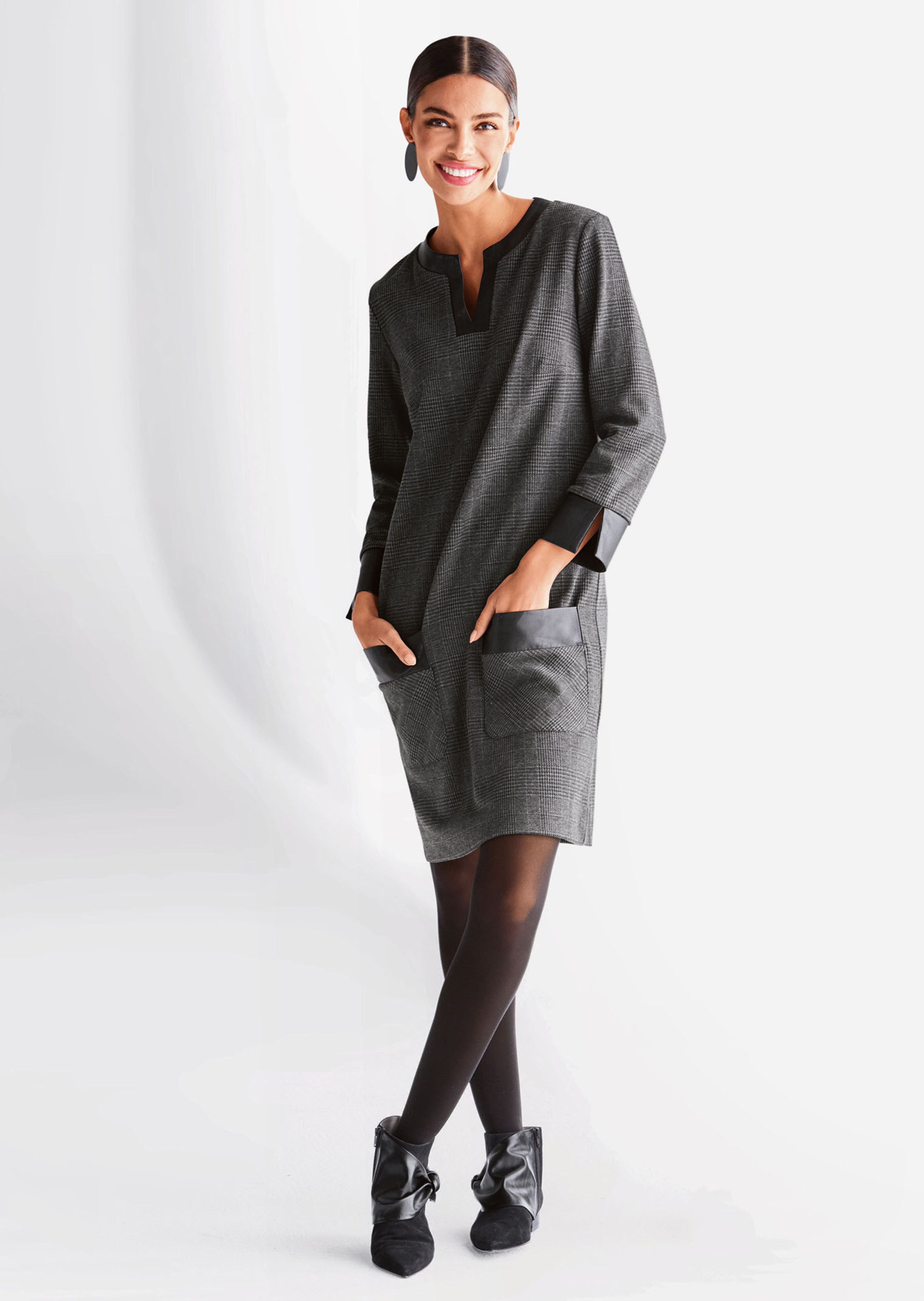 Kleid in H-Linie