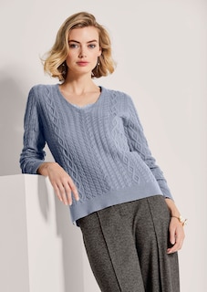 Pull en cachemire à col en V thumbnail 5