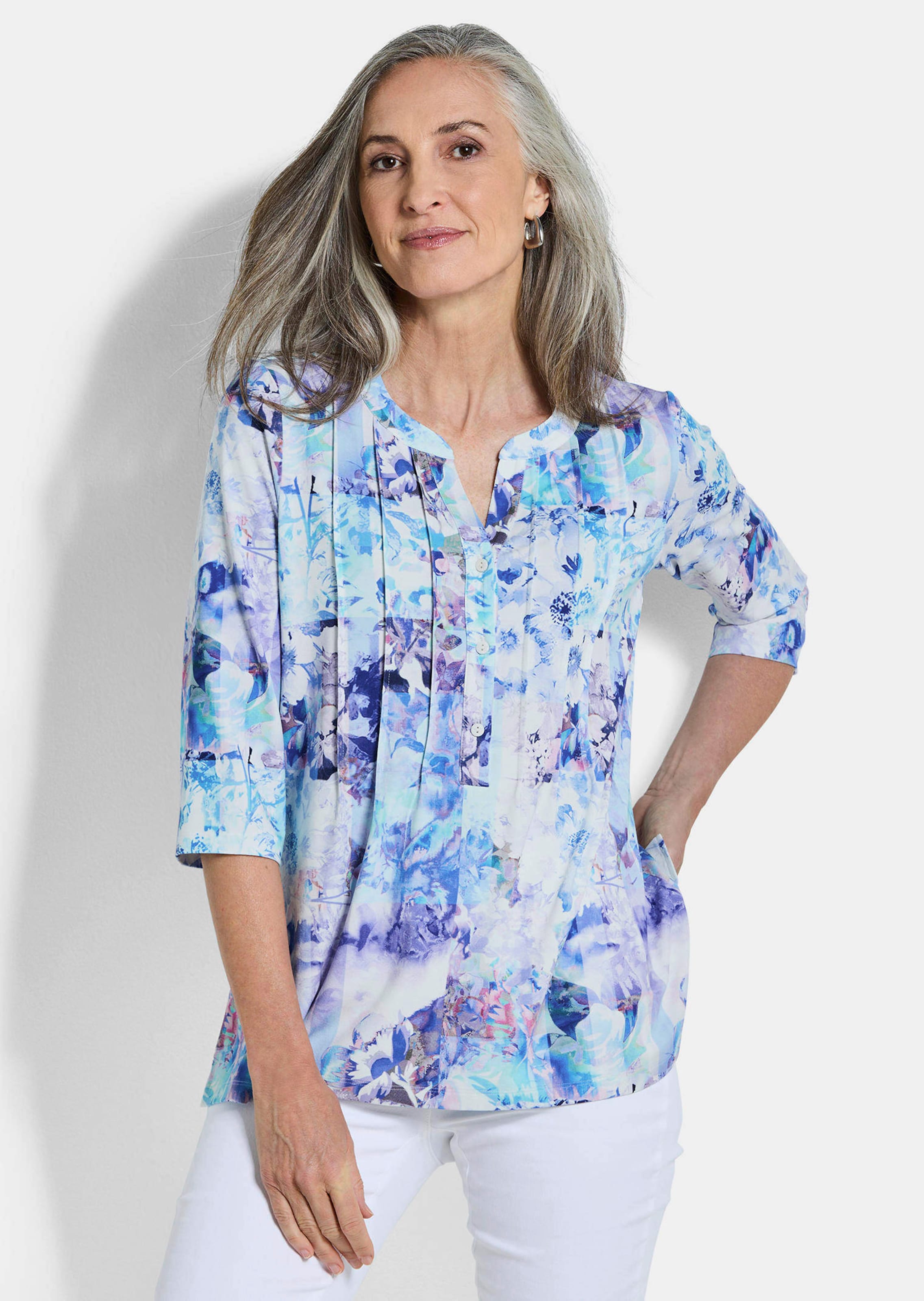 Tuniek van zachte viscose-jersey
