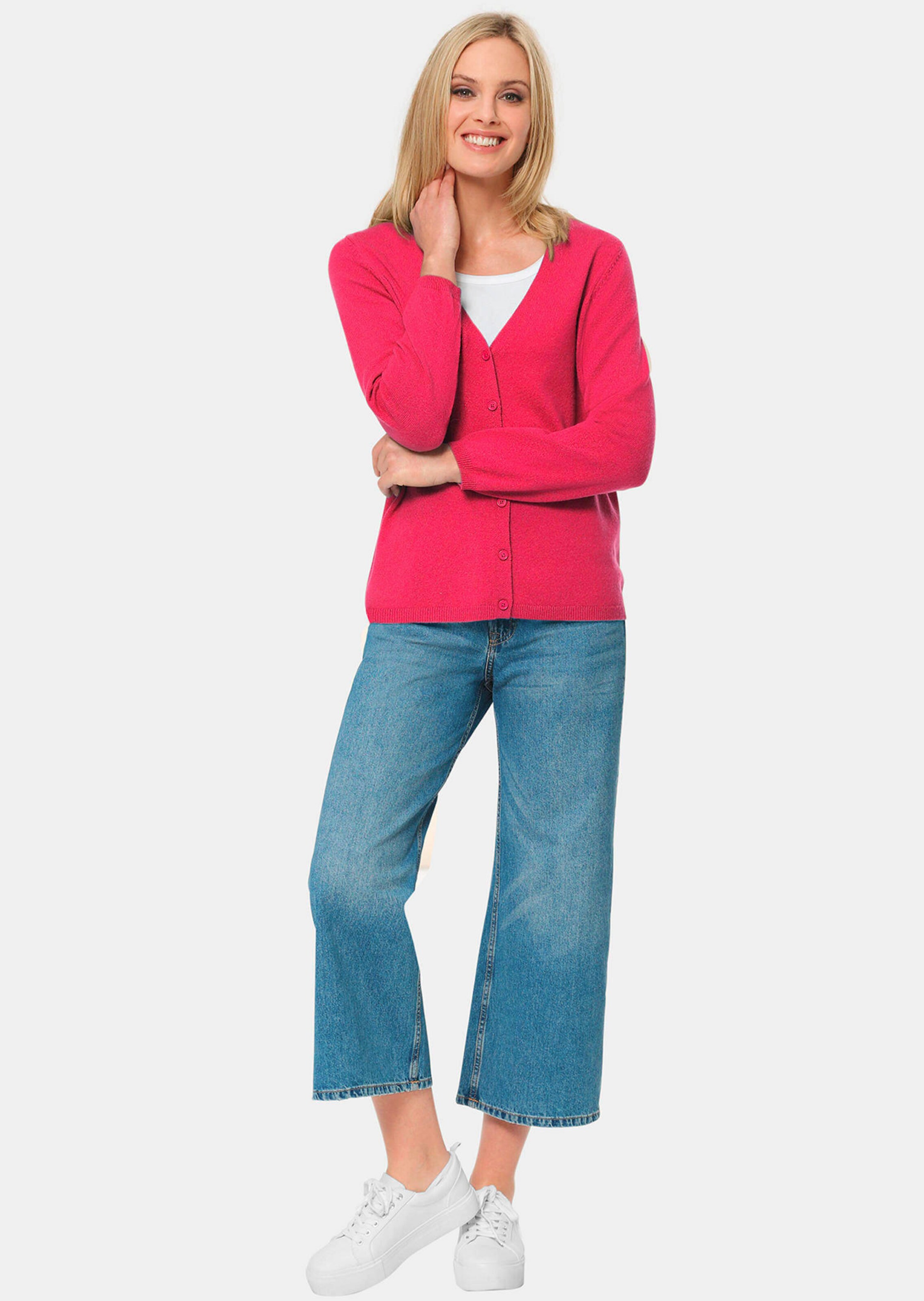 Cardigan col V en cachemire thumbnail 4