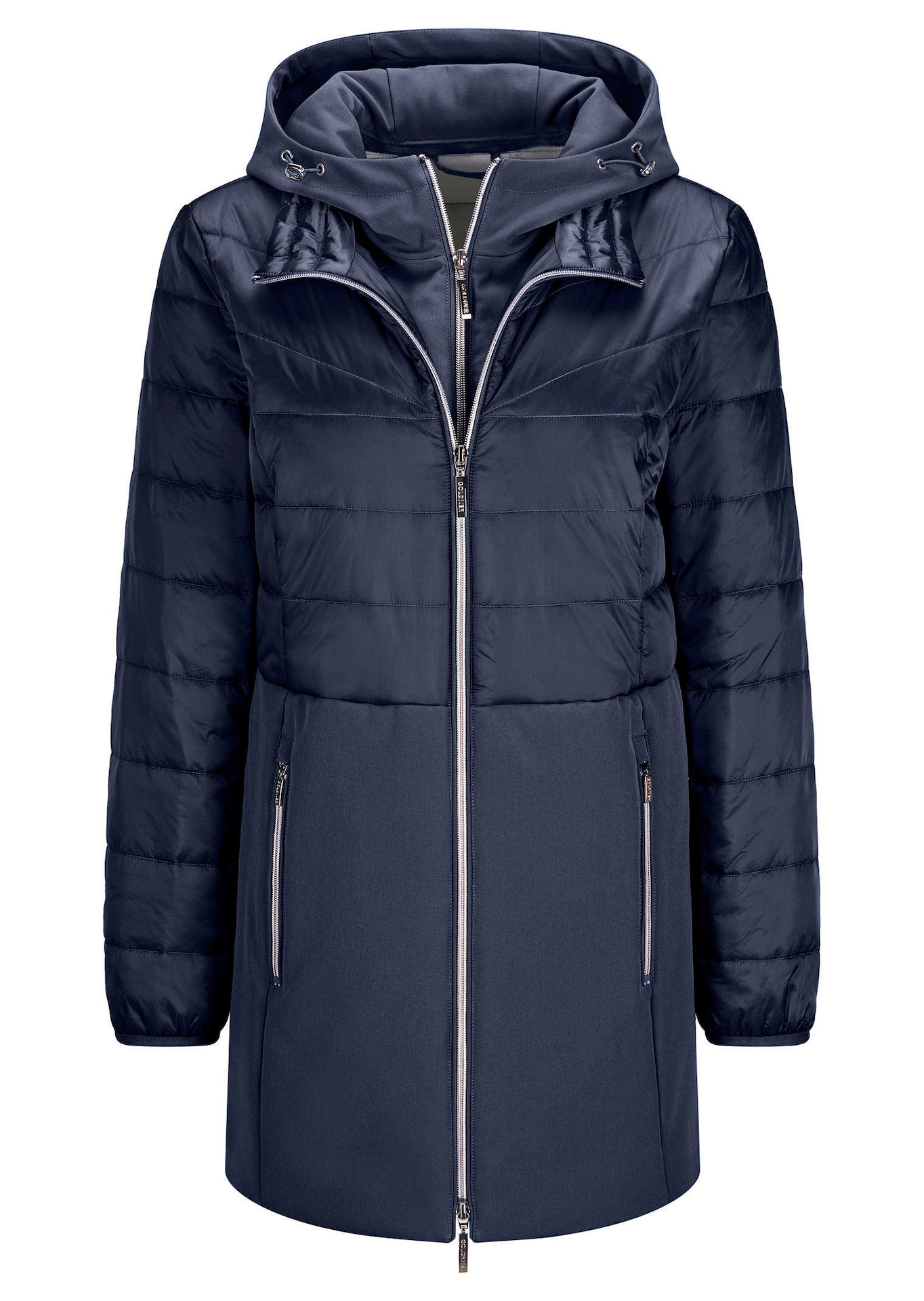 Veste matelassée avec empiècement en Softshell