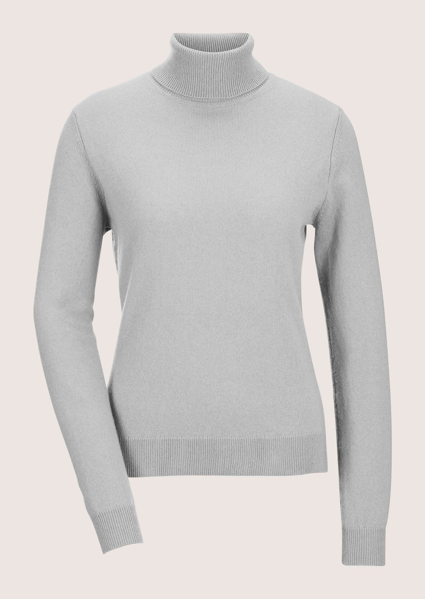 Kaschmirpullover mit Rollkragen