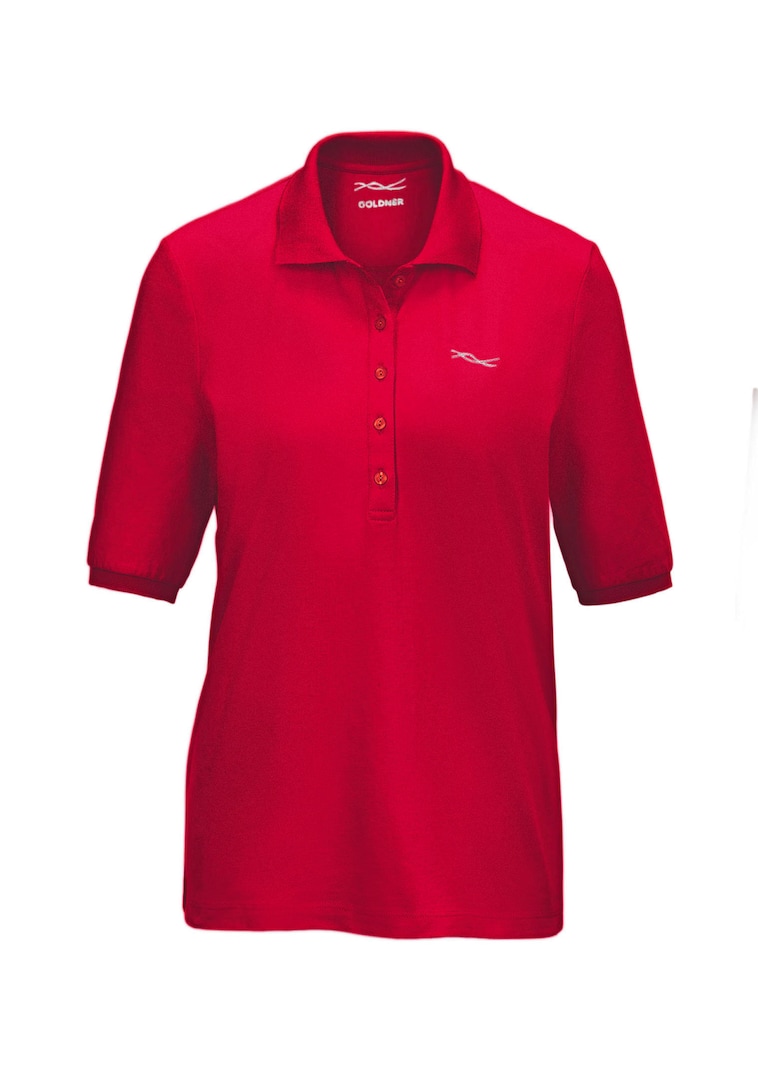Poloshirt van eersteklas piquéstof