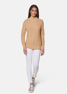 Stehkragen-Pullover mit Muster-Mix thumbnail 3