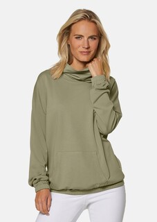Edel-Sweatshirt mit lässigen Oversized-Style thumbnail 2