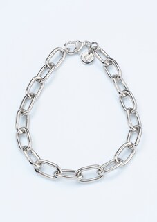Chunky Gliederkette aus Metall thumbnail 4