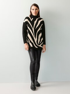 Longpullover mit Fledermausärmeln thumbnail 4