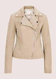 Kid suede biker jacket thumbnail 7