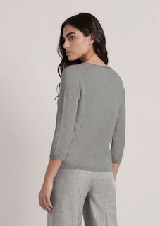 Pull en pur cachemire à manches 3/4 thumbnail 3