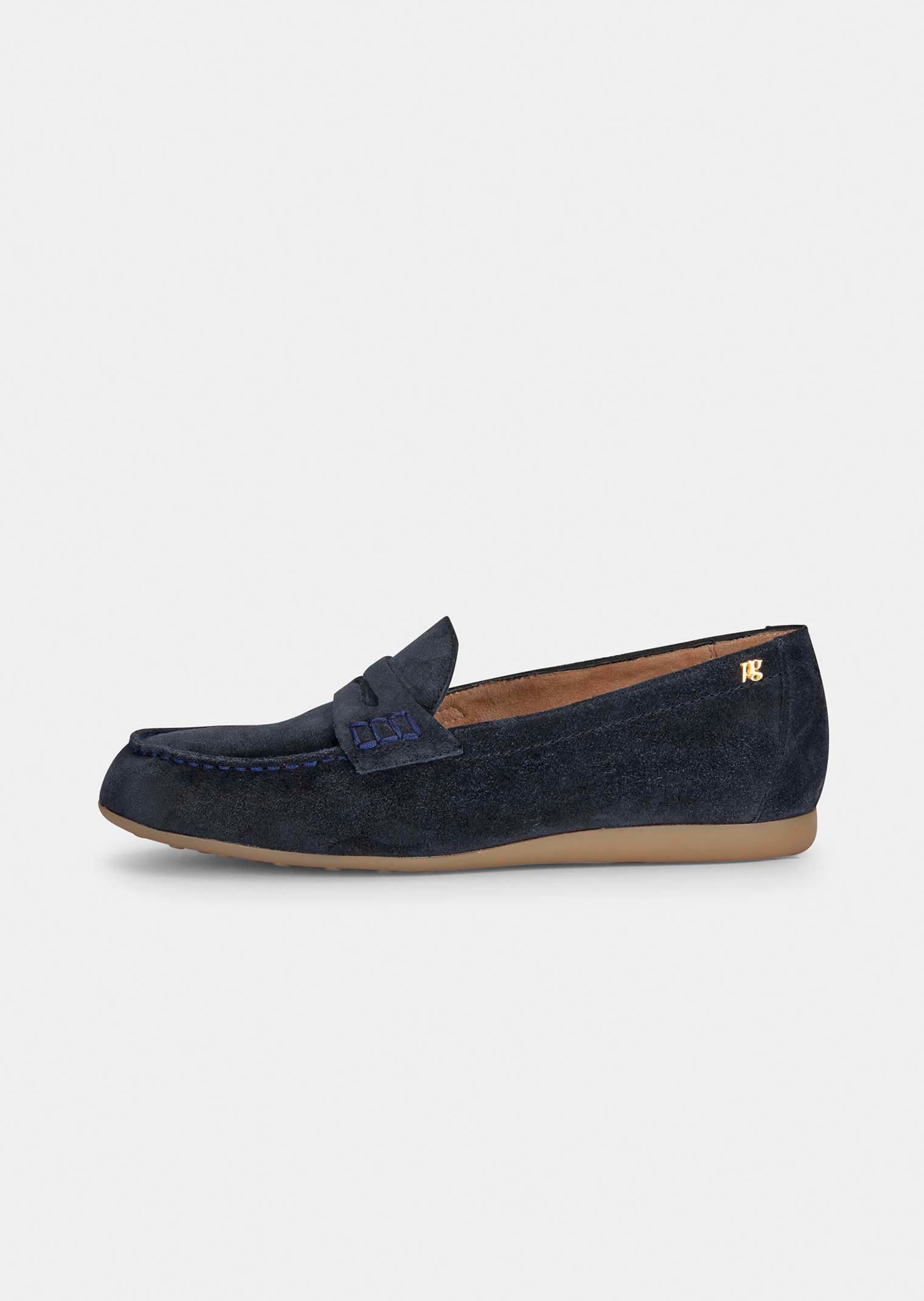 Klassischer Slipper aus Rauleder