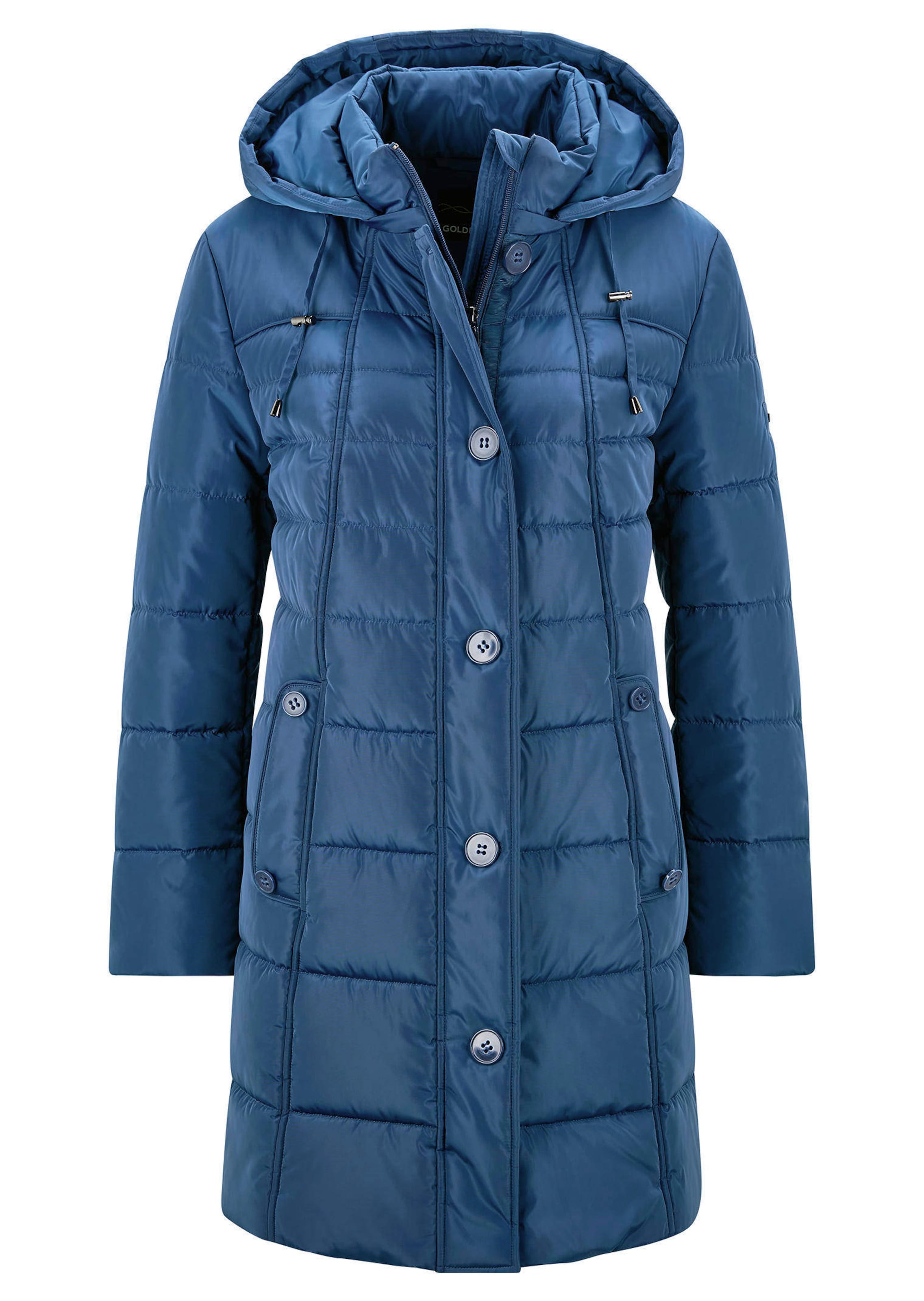 Manteau matelassé en légère coupe trapèze